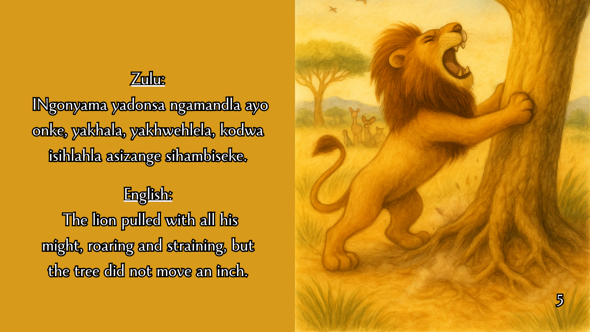Zulu: iNgonyama neNdlovu/The Lion and the Elephant (eBook)